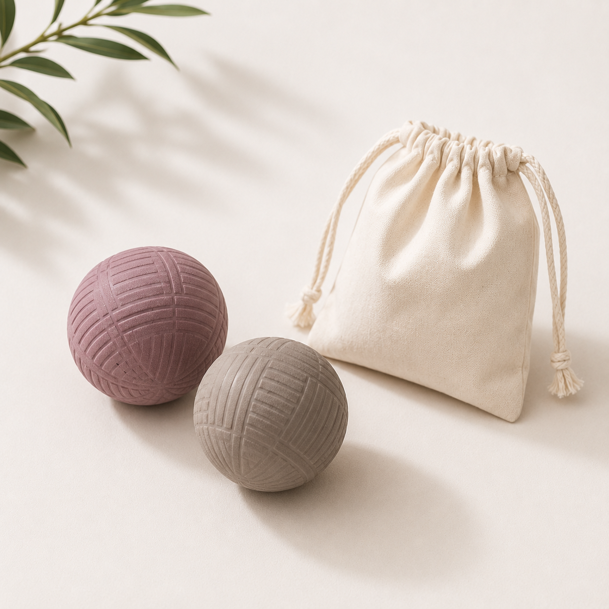 Massage ball set for targeted muscle relief, mobility, trigger point release, and post-workout recovery.